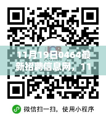 11月19日0464最新招聘信息網(wǎng)詳解，從入門到精通的使用指南
