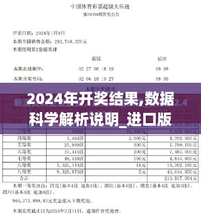 2024年開獎結(jié)果,數(shù)據(jù)科學解析說明_進口版WCL5.53