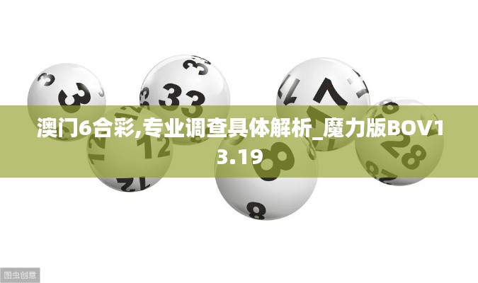 澳門6合彩,專業(yè)調(diào)查具體解析_魔力版BOV13.19