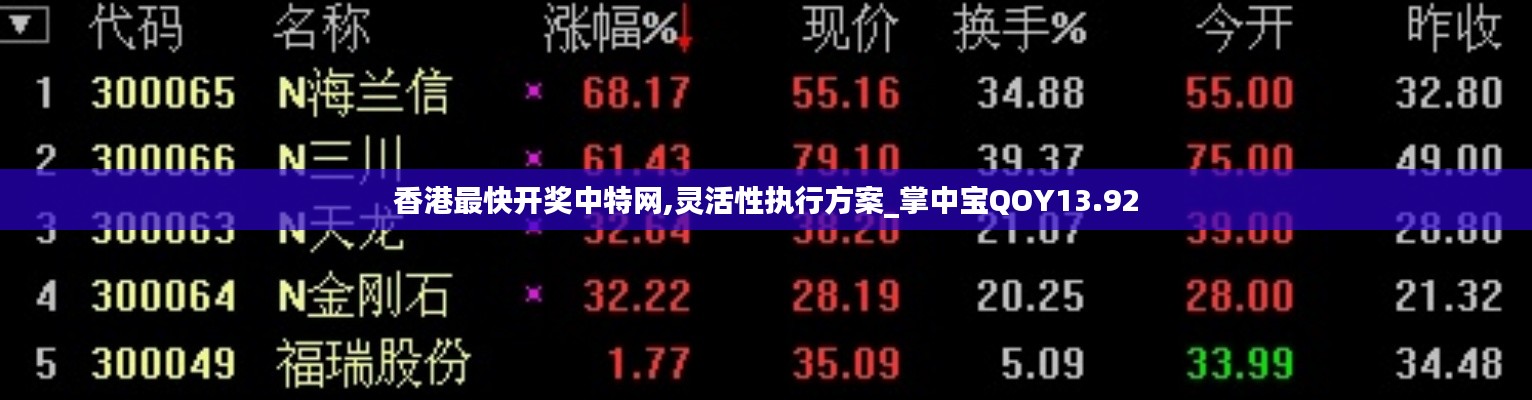 香港最快開獎(jiǎng)中特網(wǎng),靈活性執(zhí)行方案_掌中寶QOY13.92
