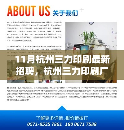 杭州三力印刷廠最新招聘啟事，十一月職業(yè)奇遇與友情的溫暖篇章