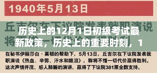 歷史上的重要時刻，回顧與影響分析——12月1日初級考試新政策