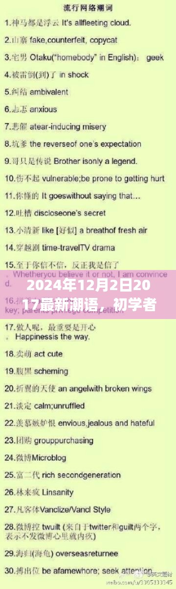 掌握最新潮語全攻略，初學(xué)者到進(jìn)階用戶適用，2024年潮語指南