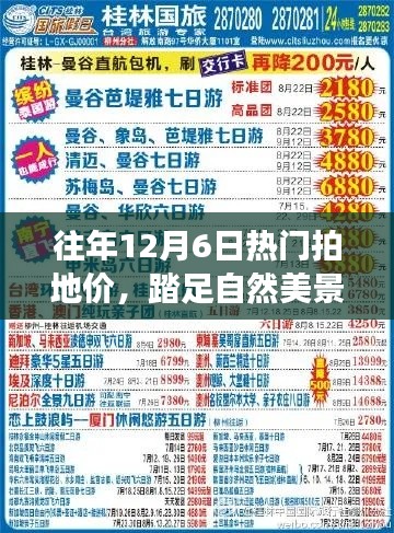 歷年十二月六日熱門拍地價(jià)背后的旅行故事，探尋自然美景，尋覓心靈寧靜之旅
