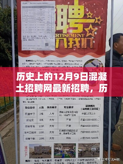 歷史上的12月9日，混凝土招聘網(wǎng)最新招聘動(dòng)態(tài)總覽