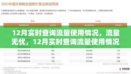 12月流量實時查詢?nèi)嬖u測，無憂使用，掌握流量狀況