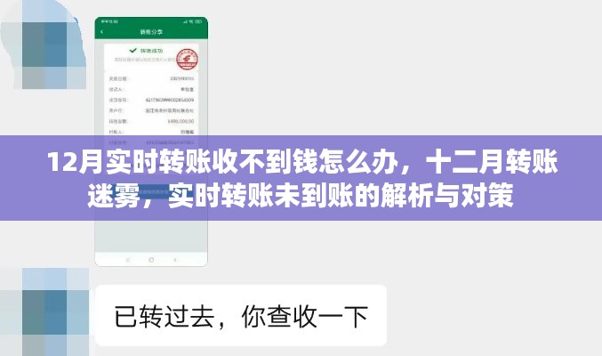 實(shí)時轉(zhuǎn)賬未到賬解析與應(yīng)對策略，12月轉(zhuǎn)賬迷霧揭秘