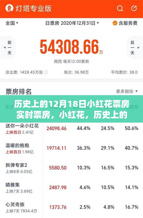 十二月十八日小紅花票房傳奇，實時數(shù)據(jù)揭示歷史神話