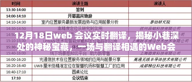 揭秘小巷深處的寶藏，一場與翻譯相遇的Web會議之旅實(shí)時直播報道