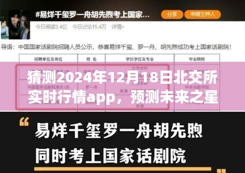 北交所實(shí)時行情app 2024年展望評測，預(yù)測未來之星