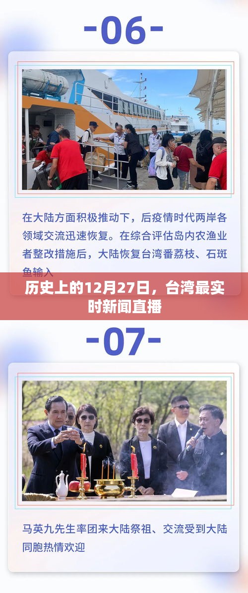 臺(tái)灣時(shí)事新聞直播，歷史上的十二月二十七日回顧
