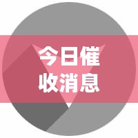 今日催收消息重磅更新，最新動態(tài)一覽