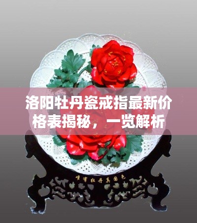洛陽牡丹瓷戒指最新價格表揭秘，一覽解析