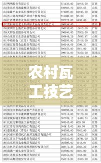 農(nóng)村瓦工技藝傳承與創(chuàng)新，揭秘杰出瓦工師傅前十名榜單