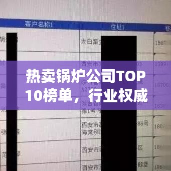 熱賣鍋爐公司TOP10榜單，行業(yè)權(quán)威排名一網(wǎng)打盡！