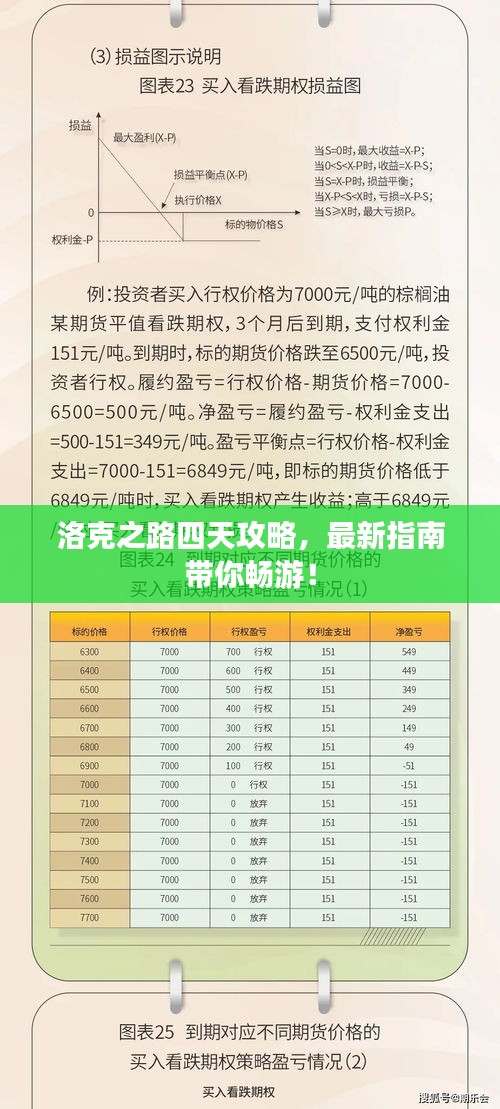 洛克之路四天攻略，最新指南帶你暢游！