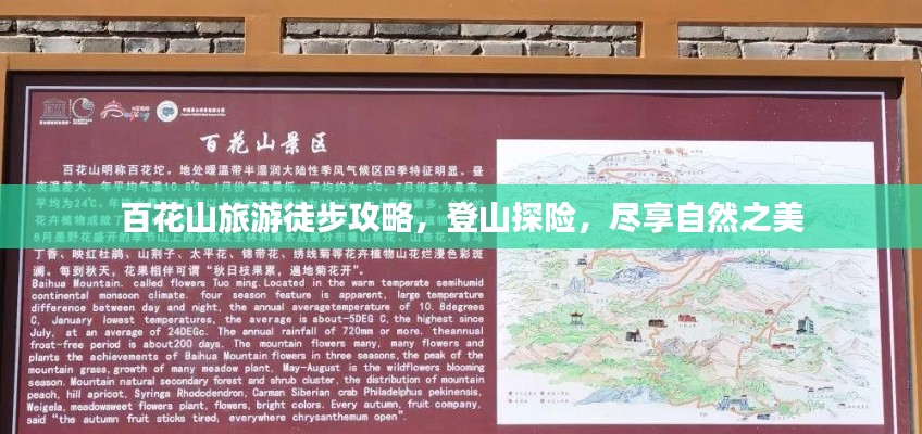 百花山旅游徒步攻略，登山探險，盡享自然之美